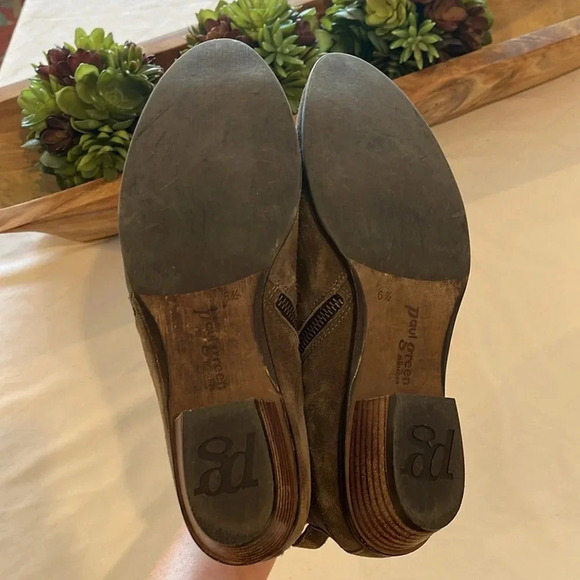 Paul Green Jillian Ankle Bootie suede boots UK women’s 6.5 US women’s size 9 EUC - Picture 5 of 8